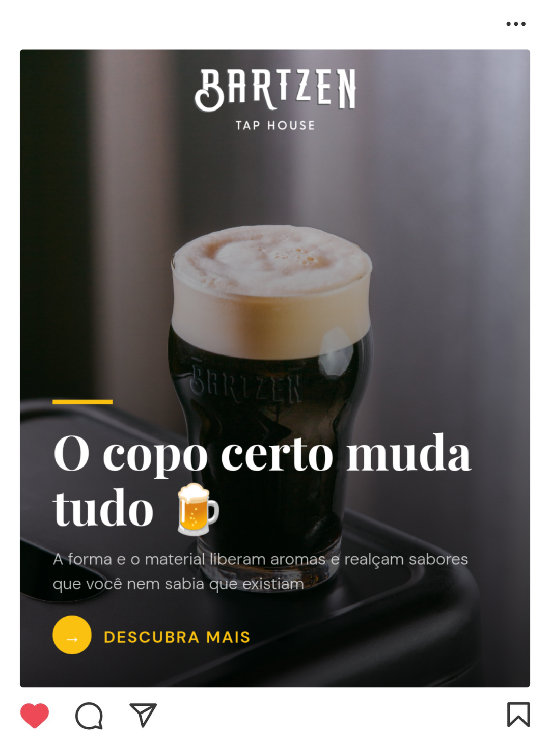 Exemplo de post gerado pelo ProntoPost