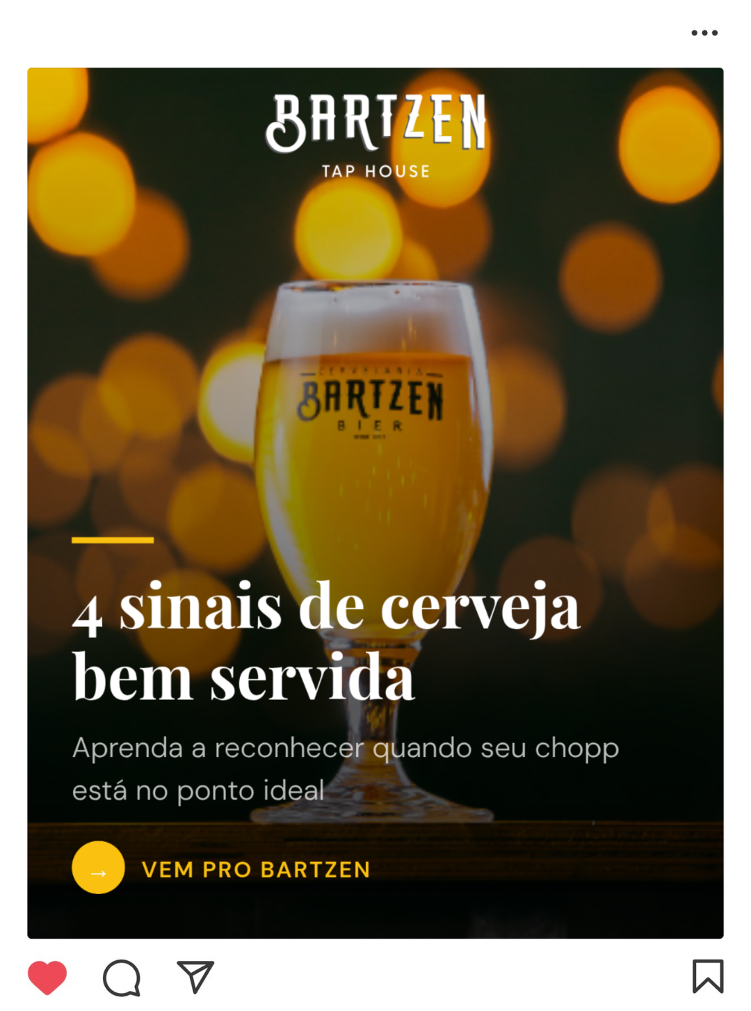 Exemplo de post gerado pelo ProntoPost